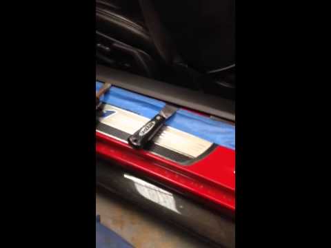 Corvette C6 Door Sill Trim Removal