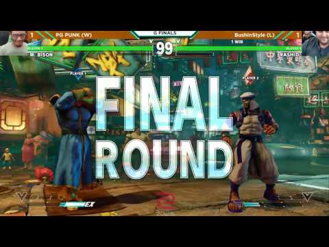 DKC 2017 SFV - Grand Final - PG Punk (M. Bison) vs BushinStyle (Rashid)