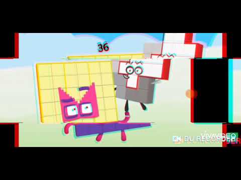 Numberblocks Tidy shapes but glitch