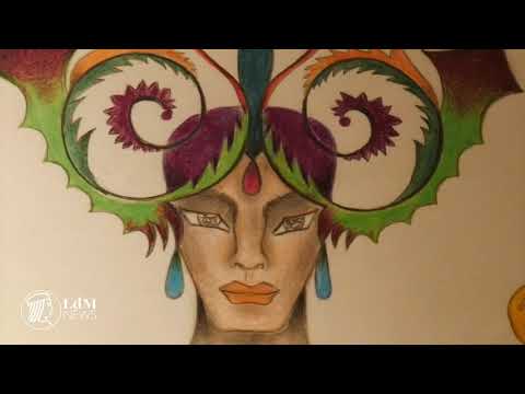 Roberto Capucci Sketches at Palazzo Pitti