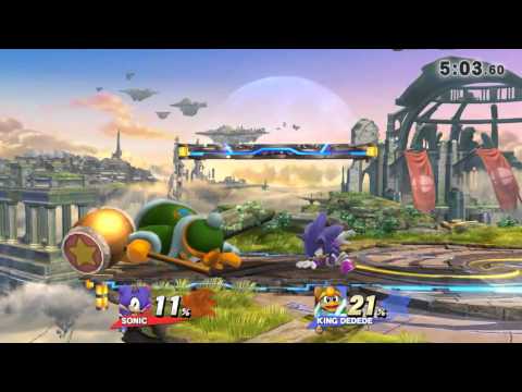krossjosh (Sonic) VS Albatross (King Dedede) - Smash 4 Friendlies