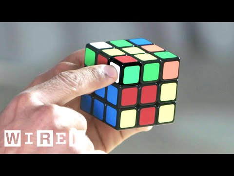 Part of a video titled How to Solve a Rubik's Cube | WIRED - YouTube