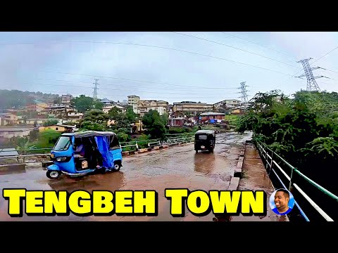 TENGBEH TOWN OLD RAILWAY LINE - 🇸🇱 RAINY SEASON Vlog 2023 - Explore With Triple-A