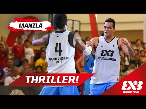 Ljubljana (SLO) vs Manila North (PHI) - Full 3x3 Basketball Game - Manila - 2015 3x3 World Tour