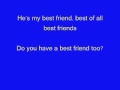 Toy Box Best Friend Lyrics