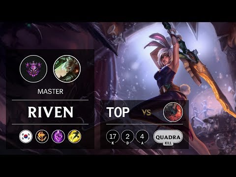 Riven Top vs Aatrox - KR Master Patch 9.16