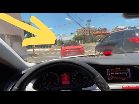 FUI DA UM ROLÊ NO NATAL E ENCONTREI UMA PORSCHE GTS *chamei pro racha*