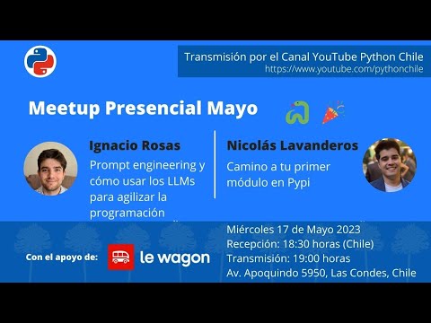 Meetup Presencial Mayo 2023