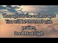 Lord Most High -Bob Fitts