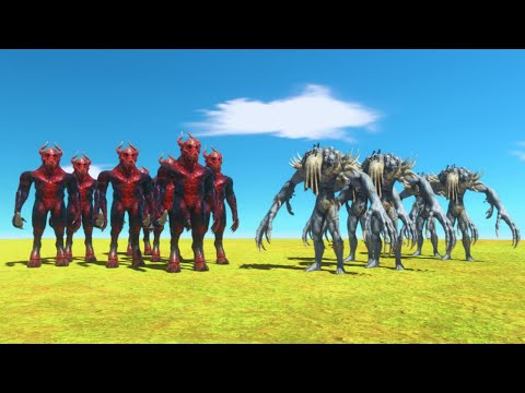 Kozarog The Demon VS Scourge - Animals Revolt Battle Simulator