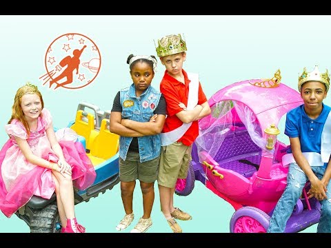 New Sky Kids Super Episode - High Top Princess Friendship Lessons and the Pink Princess Carriage
