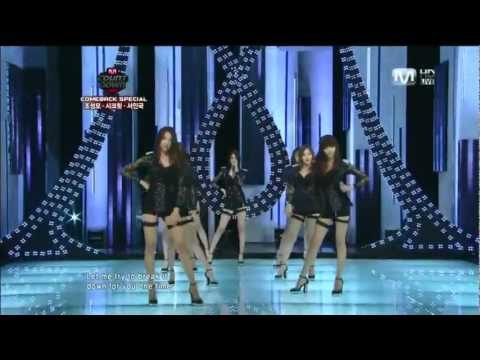 Nine Muses - No Playboy 100812 Debut Stage @ M!Countdown
