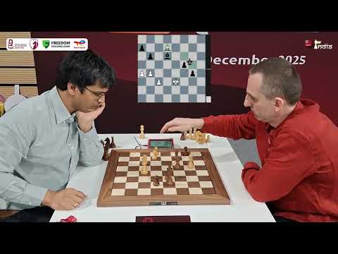 GM Harikrishna Pentala vs GM Grischuk Alexander FIDE World Blitz Championships 2025 Round 8