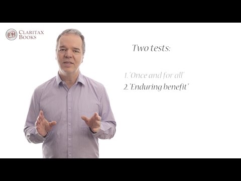 Talk 1: An Introduction to Capital Allowances