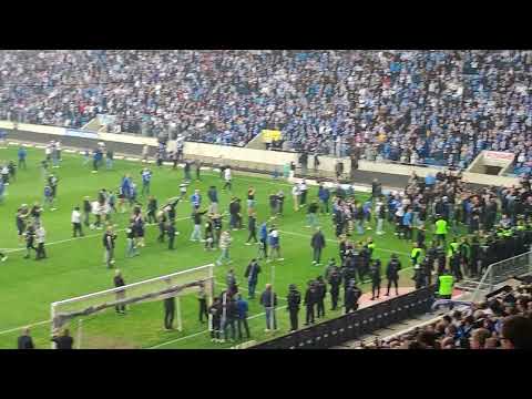 1. FC Magdeburg vs. FSV Zwickau Aufstieg /Meister versuchte Ausschreitung 24.04.2022 Dynamo Dresden