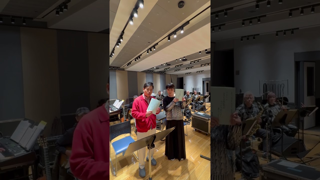 新歌舞伎座公演の歌謡ショーリハーサルです #三山ひろし 　#市川由紀乃　＃新歌舞伎座