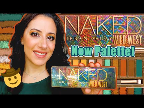 Urban Decay Naked Palette Wild West! NEW! Tutorial, Swatches and Review!