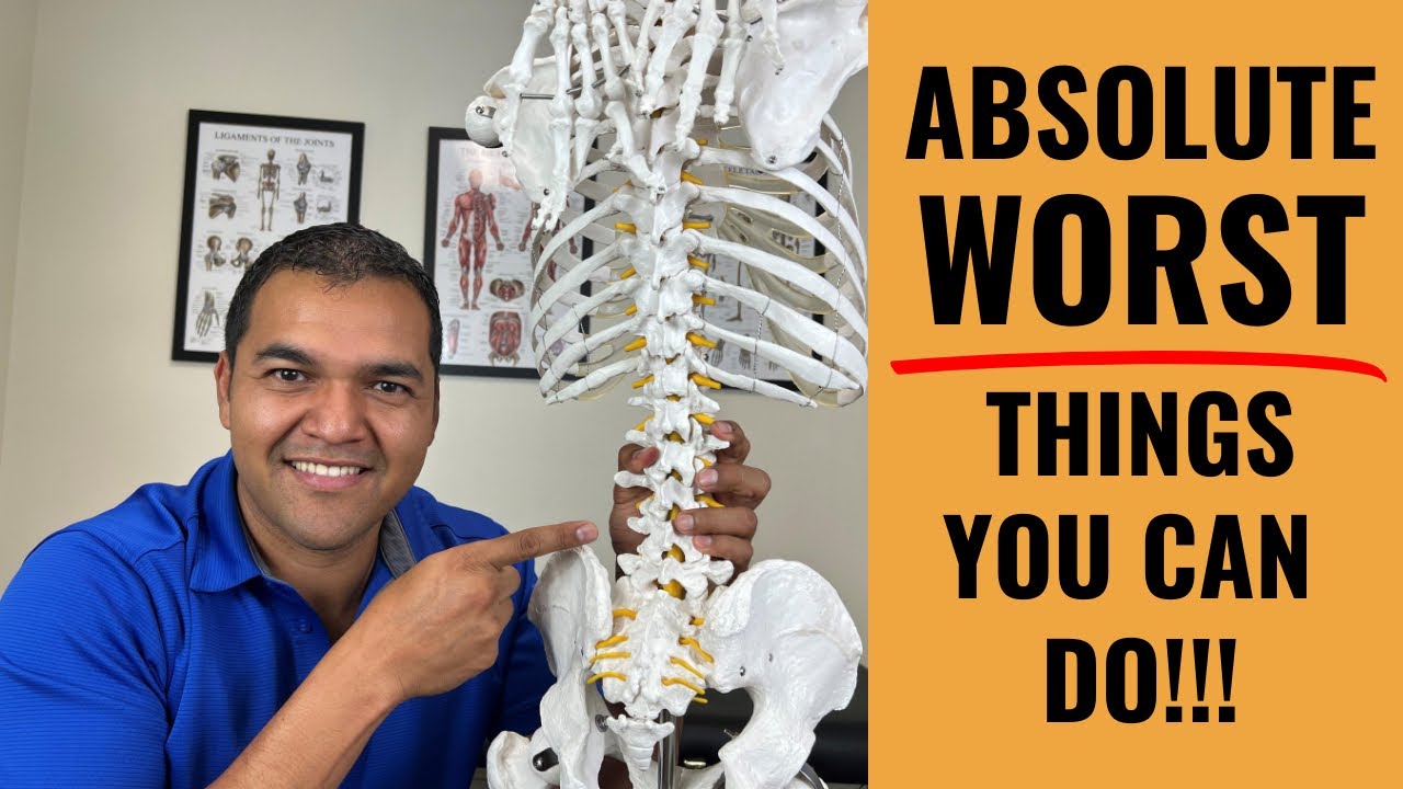Top 7 ABSOLUTE WORST Activities You Can Do For Lumbar Spinal Stenosis