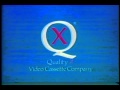 Quality X Video Logo 1980
