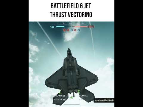Battlefield 6 Jet Thrust Vectoring 🤯