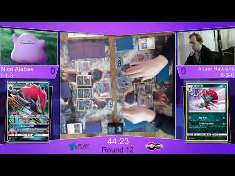 Regional Malmö TCG R12 - Nico Alabas vs Adam Hawkins (Zoroark/Weavile vs Zoroark/Weavile)