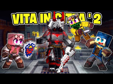 AFFRONTO CON MARCY LA MISSIONE DI GRADO S! - VITA IN CITTÀ MINECRAFT S2 Ep.38