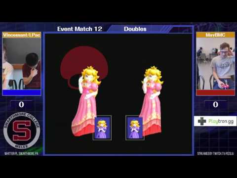 Event Match 12: Vincessant & LPac (Peach/Peach) vs Mayb & BMC (Sheik/Peach) - Winners Semis