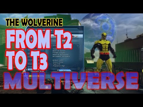 DCUO The Wolverine; Part 25 From T2 to T3