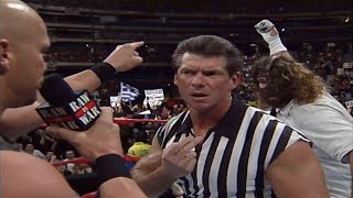 Stone Cold &amp; Mankind Outsmart Mr McMahon 2/13/1999