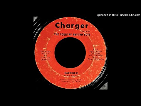 The Country Rhythm Boys - Happiness - Charger 45 (IN)