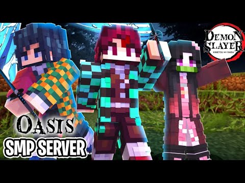 PUBLIC Demon Slayer Minecraft FREE to Join SMP Server [Open]