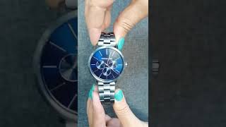 Мужские часы Michael Kors на синем браслете