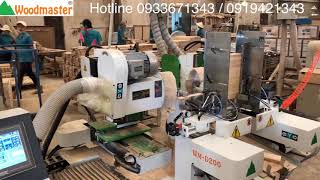 MÁY ĐÁNH MỘNG CNC 2 đầu Woodmaster nhanh gấp 2-3 lần máy cơ truyền thống