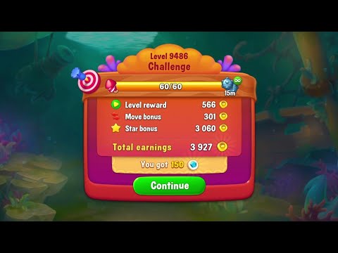 @Fishdom Hard Level 9471 - Special Level 9486