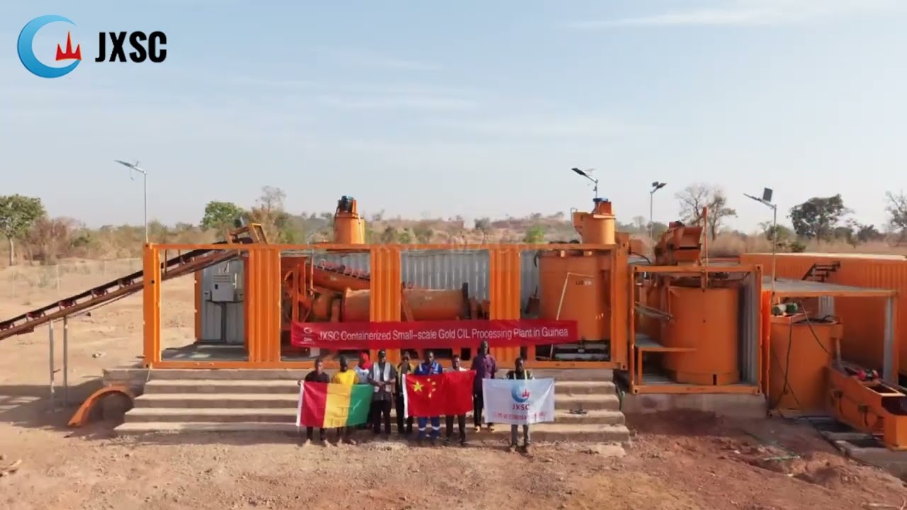 16-18TPD Container-Type Gold CIL Plant