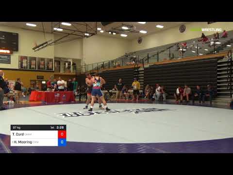 2018 UWW Junior Greco Roman WTT/UWW Junior Greco Roman 97 Consi-Semis - Tyler Curd (Cham) Vs. Hunt
