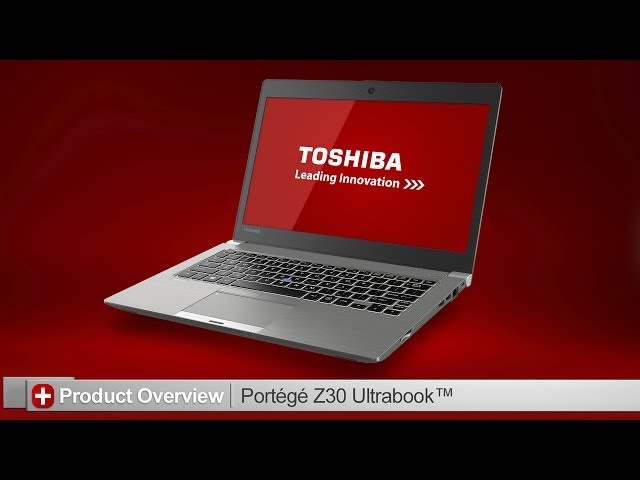 Video teaser for Toshiba How-To: Getting to know your Portege Z30 Ultrabook™