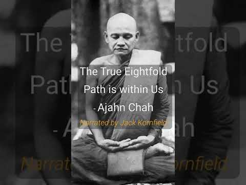 The True Eightfold Path is within Us | Ajahn Chah #shorts