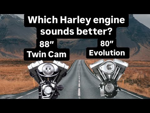 88” Twin Cam vs 80” Evolution exhaust sound. Which one sounds better?