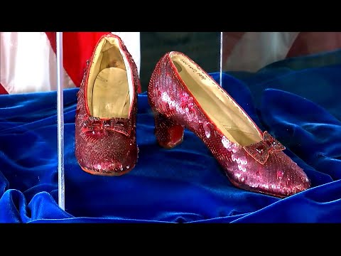 Man Charged With Theft Over ‘Wizard of Oz’ Ruby Slippers