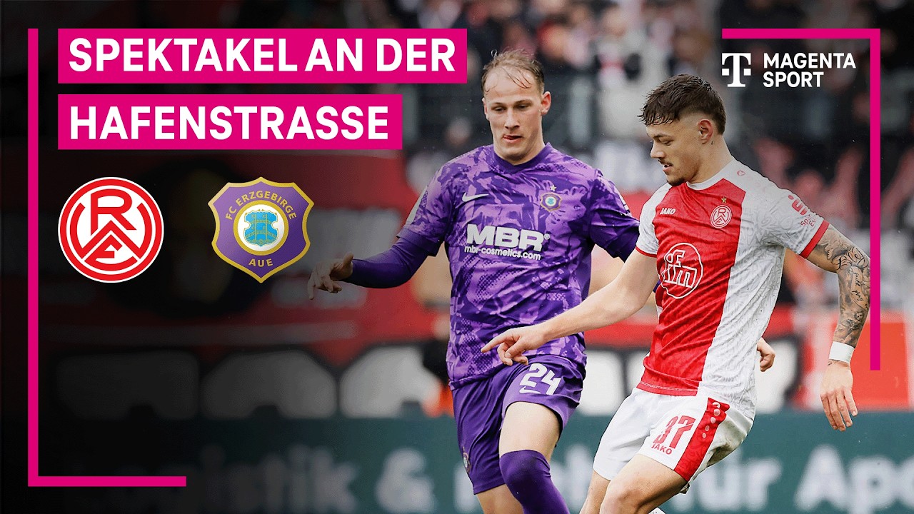 Rot Weiss Essen vs Erzgebirge Aue Highlights