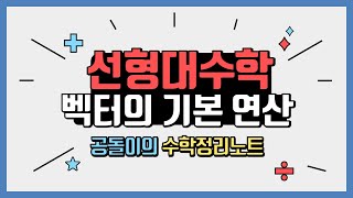 벡터의 기본 연산(상수배, 벡터 간의 합)