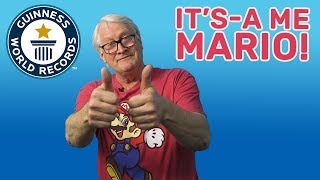Charles Martinet: Voice of Super Mario Breaks World Record!