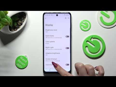 How to Change the Interface Font Size on a MOTOROLA Moto E32s - Modify the Size of System Text
