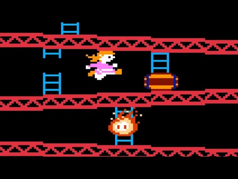 Casual Longplay: Donkey Kong - Pauline Edition (NES mod) gameplay session for 1 Player