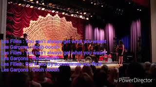 Glee You Can&#39;t Always Get What You Want Lyrics