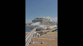 MV Seven seas splendor in Ajaccio #cruiseship #regentsevenseas #portajaccio #corsica #travel