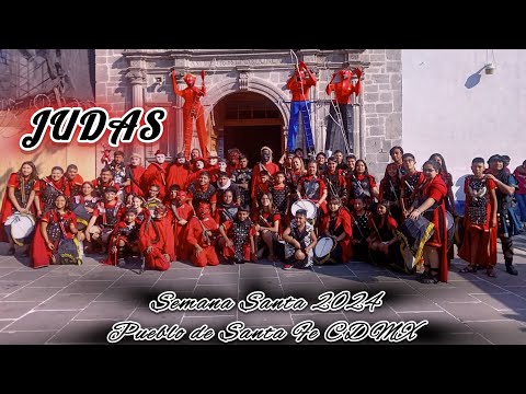 Semana Santa 2024 - Quema de Judas - Pueblo de Santa Fe CDMX