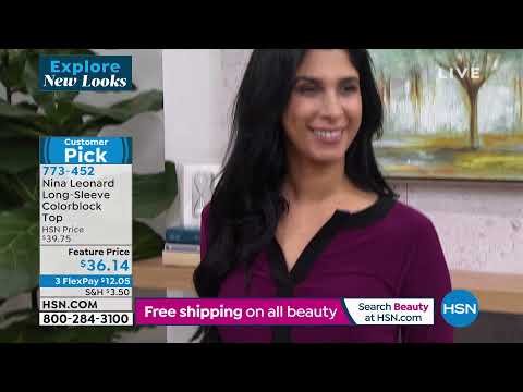 HSN | Nina Leonard Fashions 01.13.2022 - 05 PM