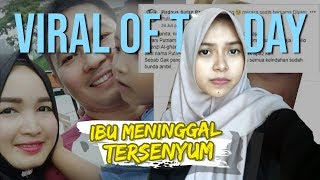 VIRAL HARI INI: Suami Unggah Foto Istrinya Meninggal seusai Lahirkan Bayi, Jenazah Tersenyum